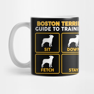 Boston Terrier  Guide To Training Mug